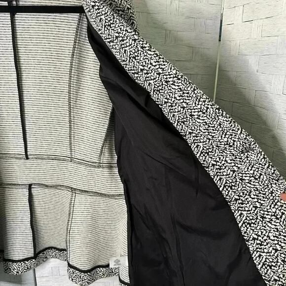 Lane Bryant Blazer Suit Jacket black & white office wear plus size blazer - Picture 6 of 11